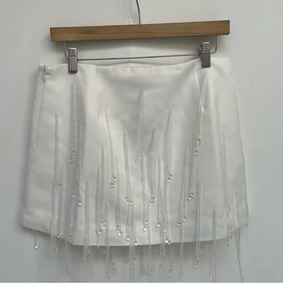 Anthropologie Delfi Collective Bijou & Joya Crop Top Mini Skirt Set NWT - Picture 4 of 16